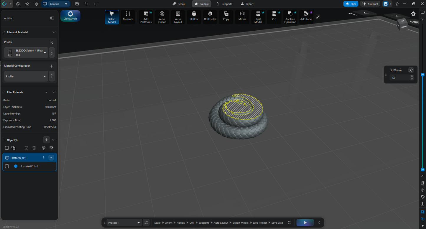 【ヘビ３D】～Snake～
